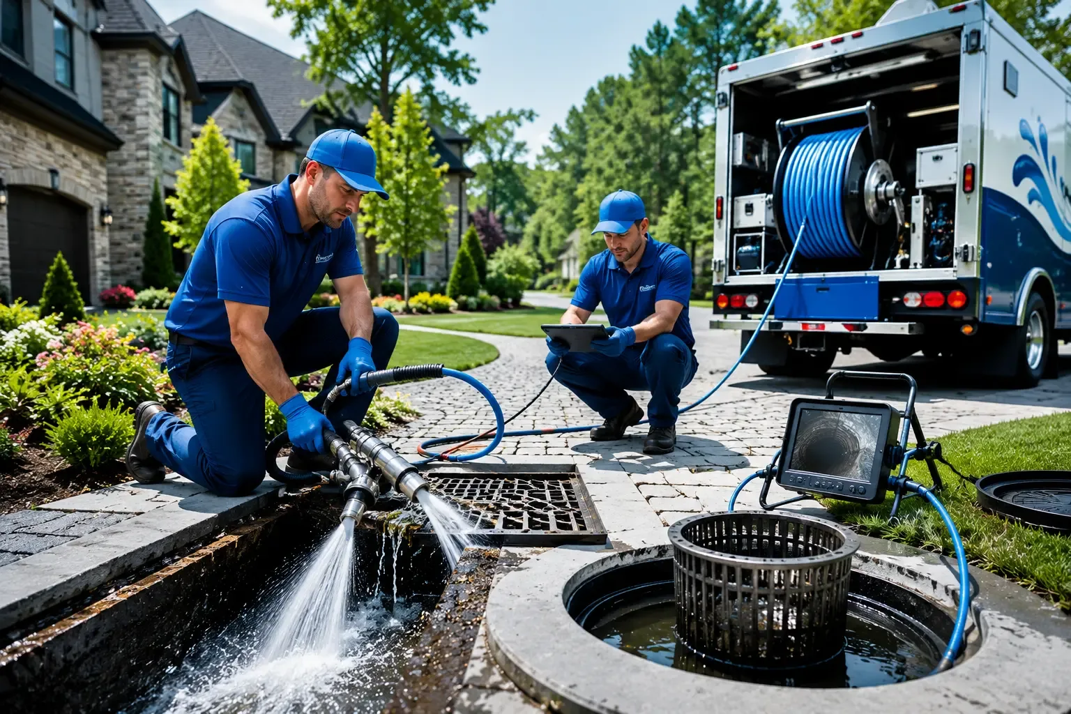 Local outdoor drain cleaning professionals in Snyder, NE